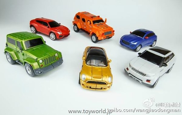 ToyWorld Car Combiner Images Show Combined Group And Alternate Modes  (19 of 20)